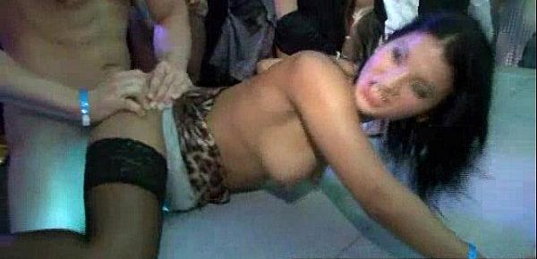  Hard orgy in dancing party